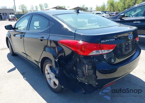 2013 Hyundai Elantra Gls from USA, damaged, VIN KMHDH4AE6DU928322
